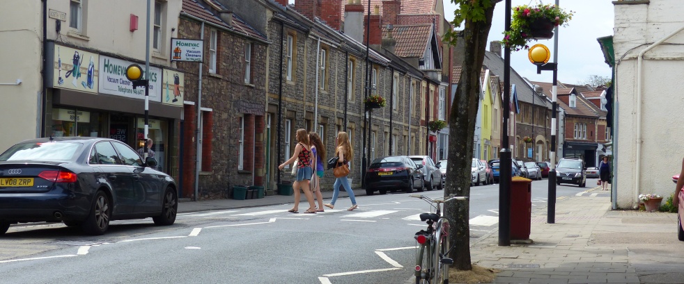 Zebra crossing beacon upgrade on local high street