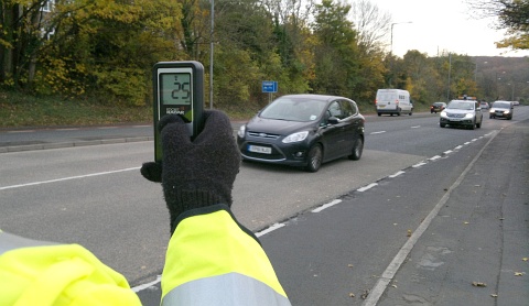 Community Speed Watch radar device